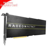99% New AMD Radeon VII 16GB Graphic card 4096bit 8+8pin interface MI50 GPU Fro Servers PC Graphics cards Video AMD Radeon VII