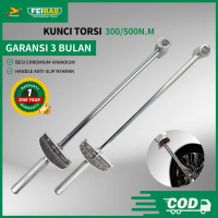Diskon Produk Baru Feibao Kunci Torsi 300/500N.M / Torque Wrench Spanner / 300-500N.M / CR-V Steel /