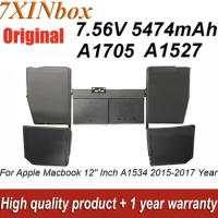 7XINbox 7.56V 5474mAh A1705 New Original Laptop Battery For Apple Macbook Pro Retina 12" A1534 2015-2016 Year A1527 2017 Year