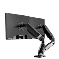 Gas spring monitor arm desk mount adjustable dual LCD arm mount dual arm monitor mount Monitor Stand