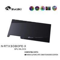 Bykski 3060 3070 3080 3090 GPU Water Cooling Backplate ,Full Range Of Graphics Card Backplane, VGA Water Block Backplates