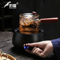 蒸茶壺玻璃煮茶器泡茶爐電陶爐專用燒水壺茶具陶瓷多功能簡約生活
