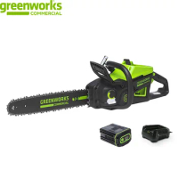 GreenWorks 82V 82CS27-4DP 2700W equivalent to 55cc Gasoline chainsaw 18-Inch Cordless Chainsaw