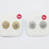 Ballin Anting/Giwang Wanita Amber Earing Silver - Gold gold