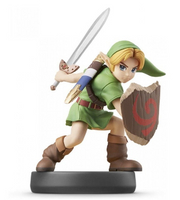 任天堂 AMIIBO 明星大亂鬥系列 薩爾達傳說 少年林克 YOUNG LINK