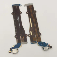 1Pcs Charger Port Board Connector Jack Plug USB Charging Flex Cable Microphone For LG V60 ThinQ 5G V600 V600AM LMV600N EA V600TM