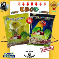 Ebod Pakan Burung Kenari Lovebird Voer Pur Burung Kicau Komplit Harian Lomba Kenari