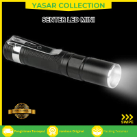Senter LED Mini Cree XPE Q5 2000 Lumens Mini 864 Black Baterai 1 x AAA