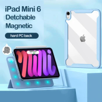 Case For iPad mini6 2021 Case iPad 7th 8th Generation 10.2 Case Magnetic Separation Transparent Case Cover For iPad Air4 2020