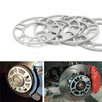 2pcs Universal Car Wheel Tire Spacer Adaptor Shims Plate For 4x100 4x114.3 5x100 5x108 5x114.3 5x120
