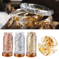 3g Luxury Shiny Gold Foil Resin Epoxy Candle Mold Fillings Materials Gilding Cake Decor Nails Jewelry Making Tool Art Decoration