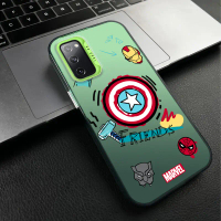 Vỏ cho Samsung S20 FE S20 FE 2022 5G, vỏ bán trong suốt, siêu mỏng, ốp điện thoại mờ, Iron Man