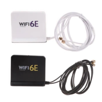 Band 2.4/5Ghz/6Ghz High Directional Extension Antenna for Intel AX210/200 Wifi 6E /6/5 Adapter Wifi6