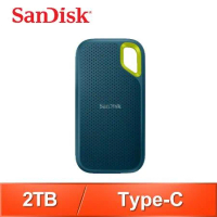 SanDisk E61 2TB Extreme Portable SSD Type-C 外接SSD固態硬碟《夜幕綠》