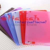 By dhl or ems 100pcs Crystal Clear PC Hard Back Protective Cover Case Shell for iPad 2/3/4 ipad air 1 2 Transparent 9 Colors