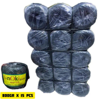 MPL 15 Gulung Tali Rapia Jumbo I-Noki Pack 800gr Sebal Grosir Rafia Plastik Kuat Elastis Mengikat In