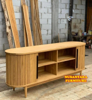 Bufet tv jati model salur/buffet tv/meja tv retro minimalis/credenza