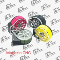 Magzain/Magazine Oreo 14r Otomatis Full CNC 4.5/177 ungu