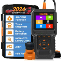 NC610 12V/24V OBD2 Heavy Duty Truck Scanner Diagnostic Tool OBD2 Scanner Car Check Engine Code Reade