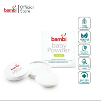 Bambi Baby Powder Compact 40gr/ Bambi Baby Powder Compact Refill