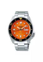 Seiko Seiko Mod The Garfield SRPD59K1M1 Men Black Custom Watch 42mm Rubber Strap Gray
