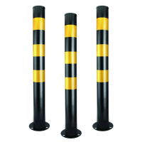 【可可交通】抗撞型鋼管警示柱 防護圍欄 馬路欄杆 交通器材 B-SYB7504T(道路護欄 隔離人行道 防護欄杆)