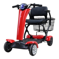 15 mph 36v seniors disabled 4 wheels automatic folding mobility electric scooter city bike for sale