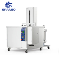 Granbo Industrial Ultrasonic Cleaner with Filter Lifting System 45~960L Auto Parts Engine Blocks Cleaning Machine OEM Solution