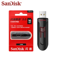 SanDisk USB 3.0 Pen drive 64GB 32GB 16GB 256GB 128GB CZ600 Pendrive USB Flash Drive High Speed U Disk memoria usb 100% Original