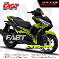 Decal Sticker Variasi Fullbody Aerox 155 New Racing - Dekal Stiker Aerox New Decal Stiker Motor Aero