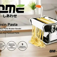 QME Gilingan Mie, Pasta Maker Alat Stainless Steel anti karat ekonomis efisien untuk mie, pasta, sis