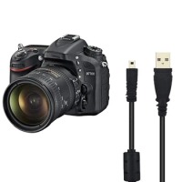 8 Pin USB Data Cable For Nikon D7200 D3200 D5500 D5100 D5200 D7100 P7100 Charging Data Cable For Pentax Panasonic SONY Camera