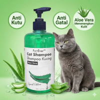 FurrEver Shampoo Kutu Kucing Anti Flea Tick Cat Shampoo Anti Kutu Kucing Pet Shampoo Flea Cat Shampo