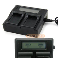 EN-EL3E LCD Dual Fast Battery Charger for Nikon D50 D70 D70s D80 D90 D100 D200 D300 D300S D700 Batteries Charger