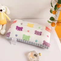 Soft Gauze Baby Pillow Comfortable Long-staple Cotton Pillow For Newborns Baby Sleep Headrest Breathable Infant Kids Pillow