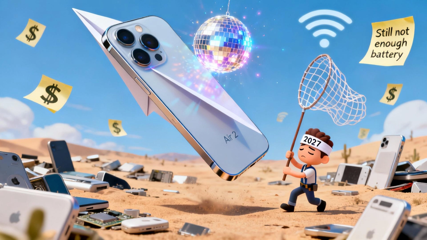 iPhone Air 2、2027年発売へ 2nmチップと超広角カメラ搭載か — BigGo