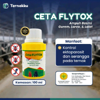 CETA FLYTOX 100 ML - Pembasmi Gurem Larva Lalat Kandang Ternak