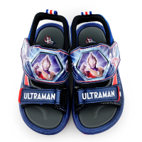 【童鞋城堡】童鞋 中大童 超人力霸王特利卡 LED電燈涼鞋(UM4629-藍)