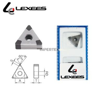 Insert TNGA 160404-6U CBN LEXEES Pahat Bubut Diamond TNGA 16 04 04 Mata TNGA160404