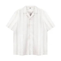 M231 Kemeja Pria Hawaii Tenun Oversize pendek 1314 Dewasa-L