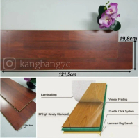 Lantai Kayu Parquet Parkit Parket 8mm 1Box 2,41m2|Laminate Flooring 1