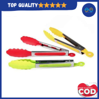Alat Pencapit Makanan / Capitan Makanan / Food Tong Plastik + Stainless Serbaguna / Capitan Kue Buah