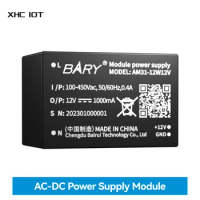 AC-DC Buck Converter Power Supply Module XHCIOT AM31-12W12V Short Circuit Protection Output 12V 1000mA Input Voltage 85~450V