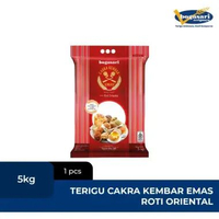 Terigu Cakra Kembar Emas Roti Oriental 5 kg
