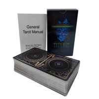 12×7CM Titanic Risen Spirits Tarot for Beginners with Guide Book