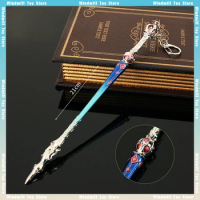 21cm Furina Splendor of Tranquil Waters Genshin Impact Weapon Keychain Metal Material Samurai Sword Game Peripheral Toys Gifts