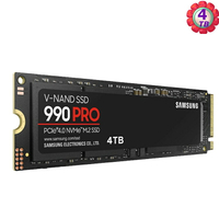 SAMSUNG 990 PRO 4TB 4T MZ-V9P4T0BW M.2 PCIe 4.0 NVMe SSD 固態硬碟