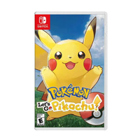 Pokemon Let's Go Pikachu Nintendo Switch Game (Pokemon Pikachu switch)
