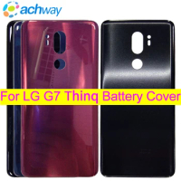 6.1"For LG G7 ThinQ Back Housing Glass Rear Battery Cover for G7 ThinQ G710EM Rear Panel Glue Replacement Repair Parts