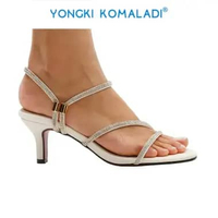 [ ORIGINAL ] YONGKI KOMALADI LILIAN HEELS OL-YSL7061-23 LADIES 36 PUTIH